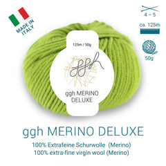 ggh Merino Deluxe - 300g Set (6x50g) - 020 - Moos - ggh Wolle
