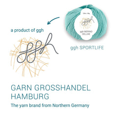 ggh Merino Deluxe - 300g Set (6x50g) - 021 - Türkis - ggh Wolle