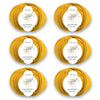 ggh Merino Deluxe - 300g Set (6x50g) - 026 - Senfgelb - ggh Wolle