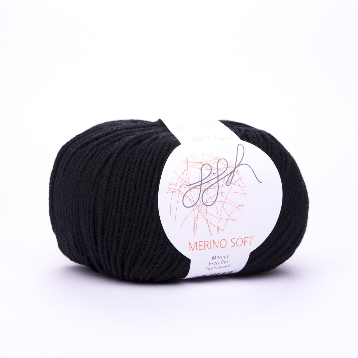 ggh Merino Soft | Merinowolle | 170m/50g | 015 - Schwarz - ggh Wolle