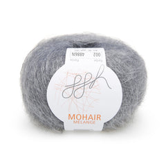 ggh Mohair Melange | 002 - Mittelgrau - ggh Wolle