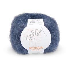 ggh Mohair Melange | 009 - Mittelblau - ggh Wolle