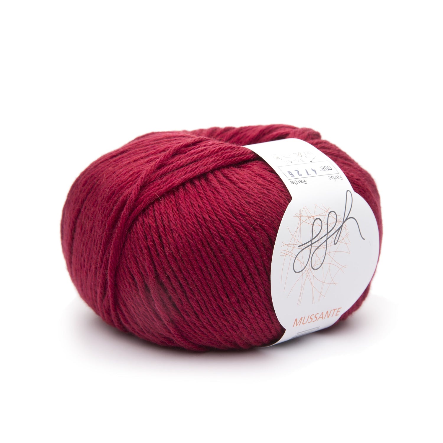 ggh Mussante | 008 - Rot - ggh Wolle