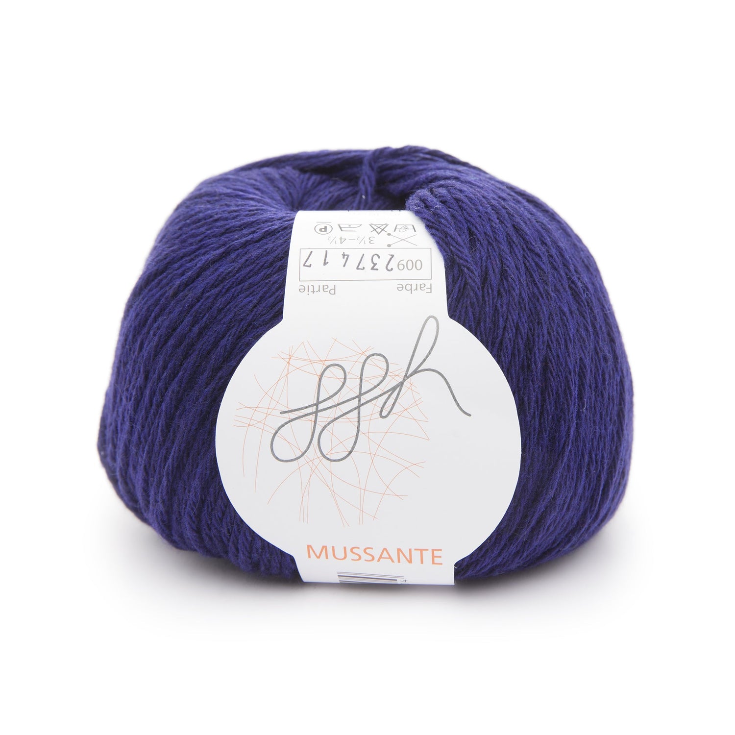 ggh Mussante | 009 - Tiefes Kobalt - ggh Wolle