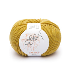 ggh Samson | Merinowolle | 85m/50g | 007 - Bambusgelb - ggh Wolle