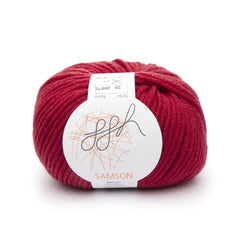 ggh Samson | Merinowolle | 85m/50g | 039 - Rot - ggh Wolle