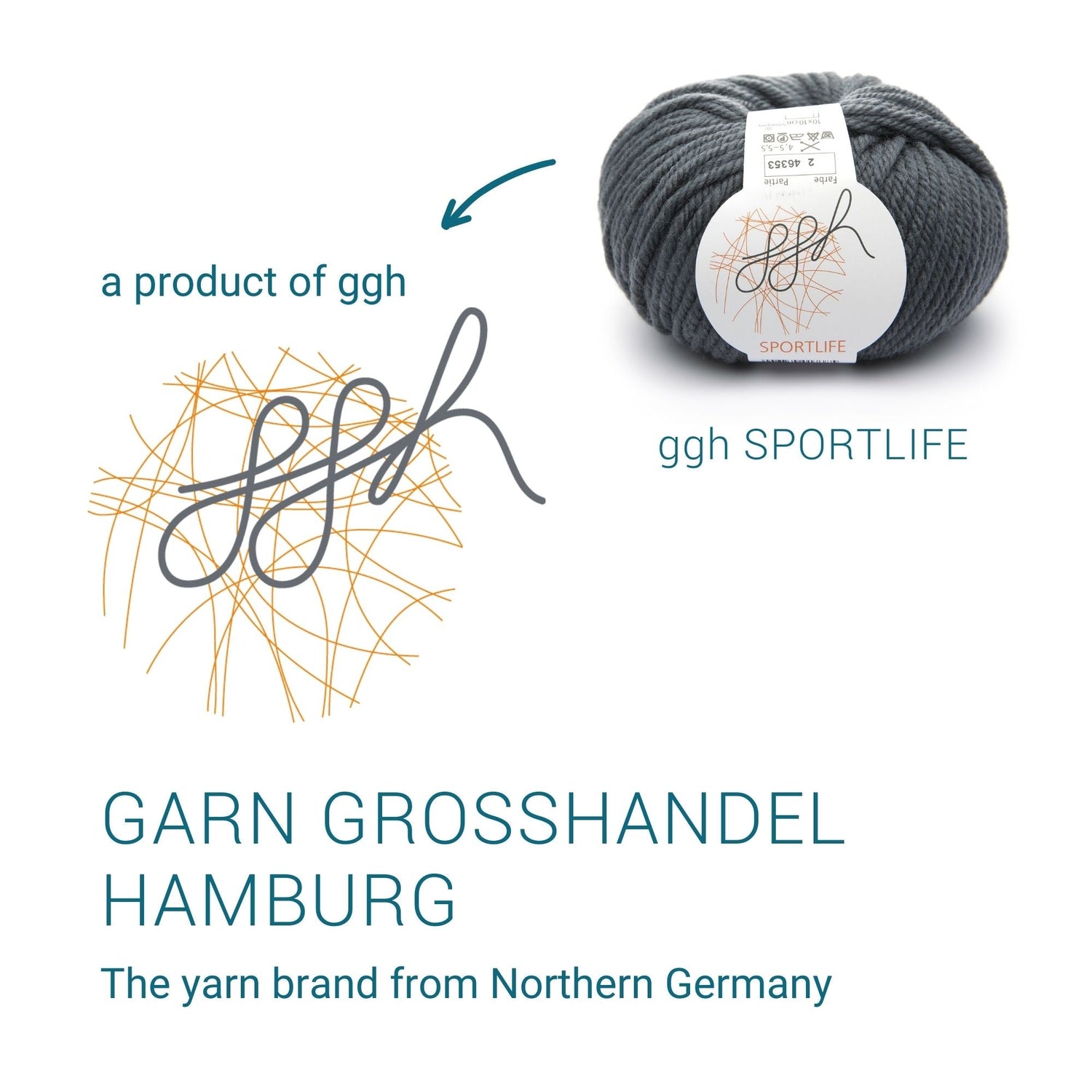 ggh Sportlife | 002 - Flanellgrau - ggh Wolle