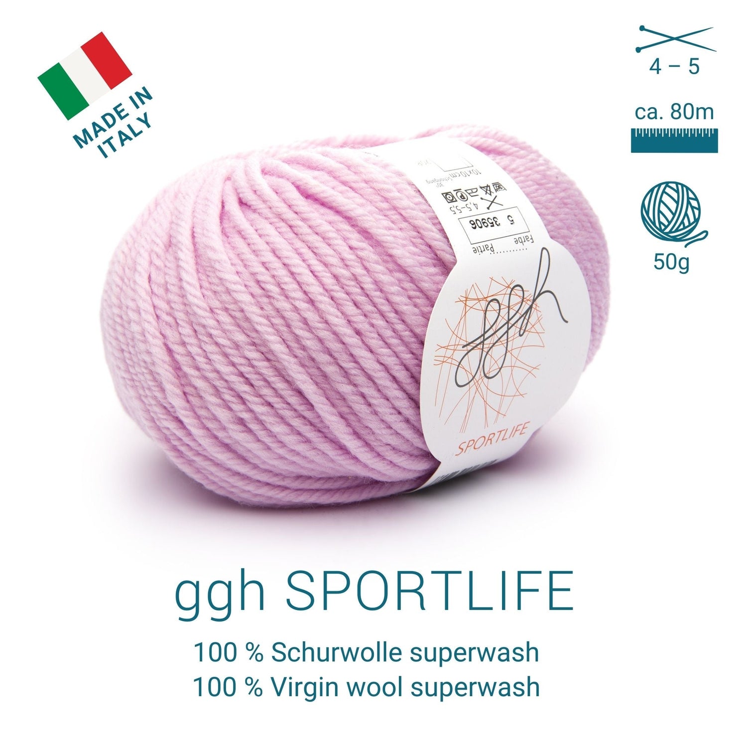 ggh Sportlife | 005 - Rosa - ggh Wolle