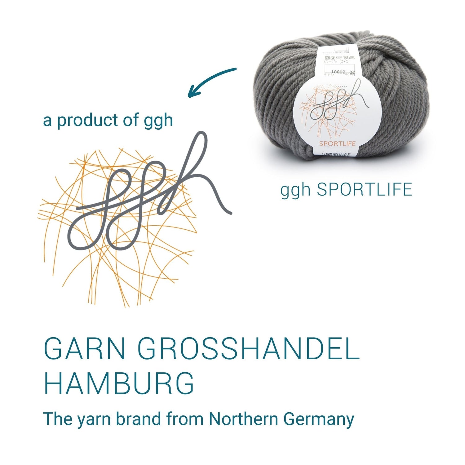 ggh Sportlife | 020 - Walnussgrau - ggh Wolle