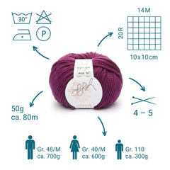 ggh Sportlife | 032 - Granatrot - ggh Wolle