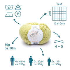 ggh Sportlife | 041 - Blasse Goldrute - ggh Wolle