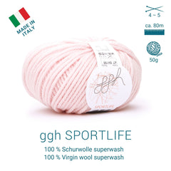 ggh Sportlife | 047 - Rosé - ggh Wolle