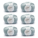 ggh Sportlife Box | Set mit 300g (6x50g) | 035 – Eisgrau - ggh Wolle