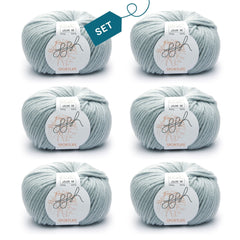 ggh Sportlife Box | Set mit 300g (6x50g) | 035 – Eisgrau - ggh Wolle