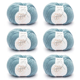 ggh Sportlife Box | Set mit 300g (6x50g) | 044 – Arktisblau - ggh Wolle