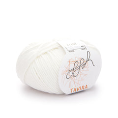 ggh Tavira | 100% Baumwolle | 80m/50g | 010 - Cremeweiß - ggh Wolle