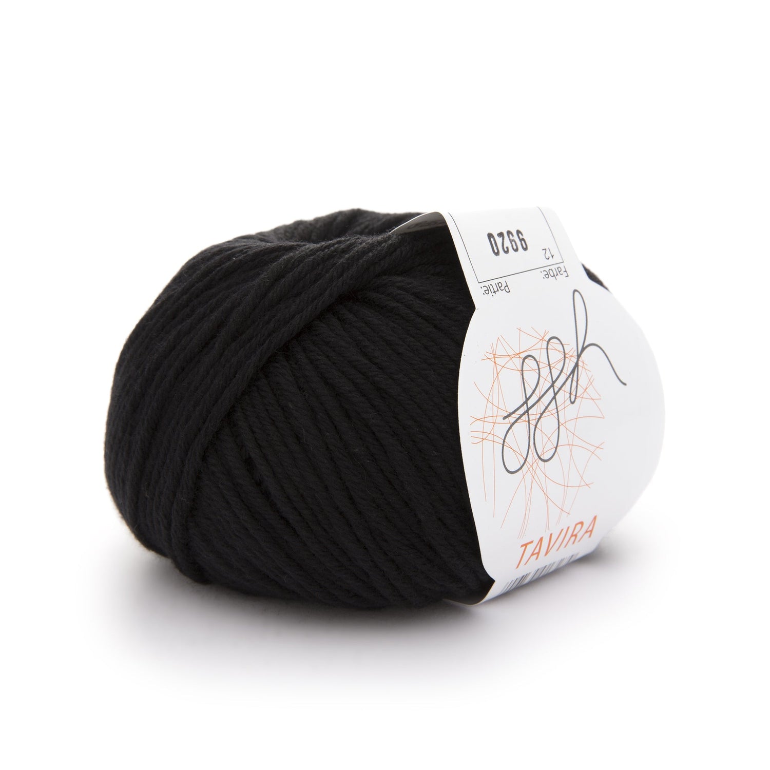 ggh Tavira | 100% Baumwolle | 80m/50g | 012 - Schwarz - ggh Wolle