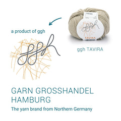 ggh Tavira | 100% Baumwolle | 80m/50g | 021 - Sand - ggh Wolle