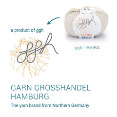 ggh Tavira | 100% Baumwolle | 80m/50g | 032 - Hellbeige - ggh Wolle