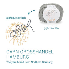 ggh Tavira | 100% Baumwolle | 80m/50g | 049 - Helles Khaki - ggh Wolle