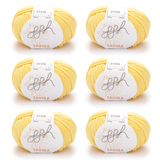 ggh Tavira Box | 300g Set (6x50g) | 009 - Zitronenbonbon - ggh Wolle