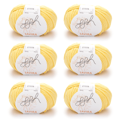 ggh Tavira Box | 300g Set (6x50g) | 009 - Zitronenbonbon - ggh Wolle