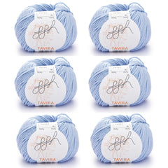 ggh Tavira Box | 300g Set (6x50g) | 016 - Hellblau - ggh Wolle