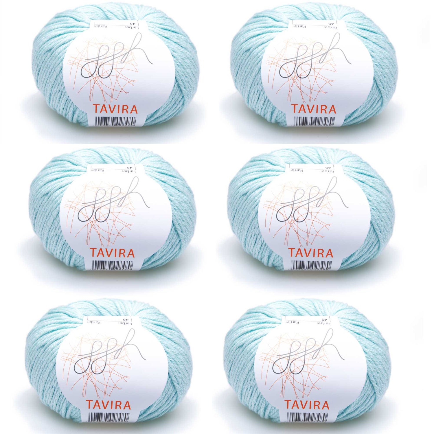 ggh Tavira Box | 300g Set (6x50g) | 045 - Mintgrün - ggh Wolle