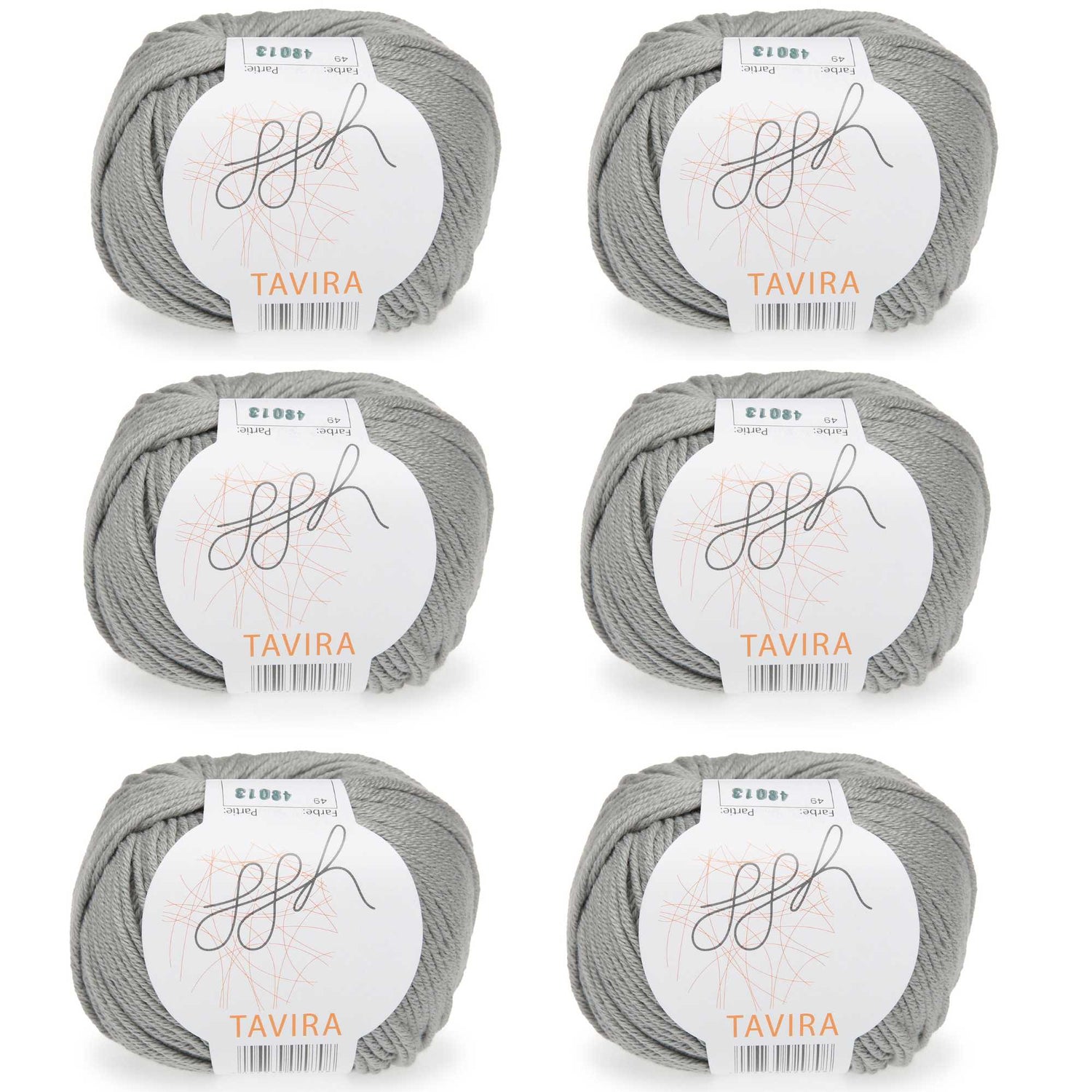 ggh Tavira Box | 300g Set (6x50g) | 049 - Helles Khaki - ggh Wolle