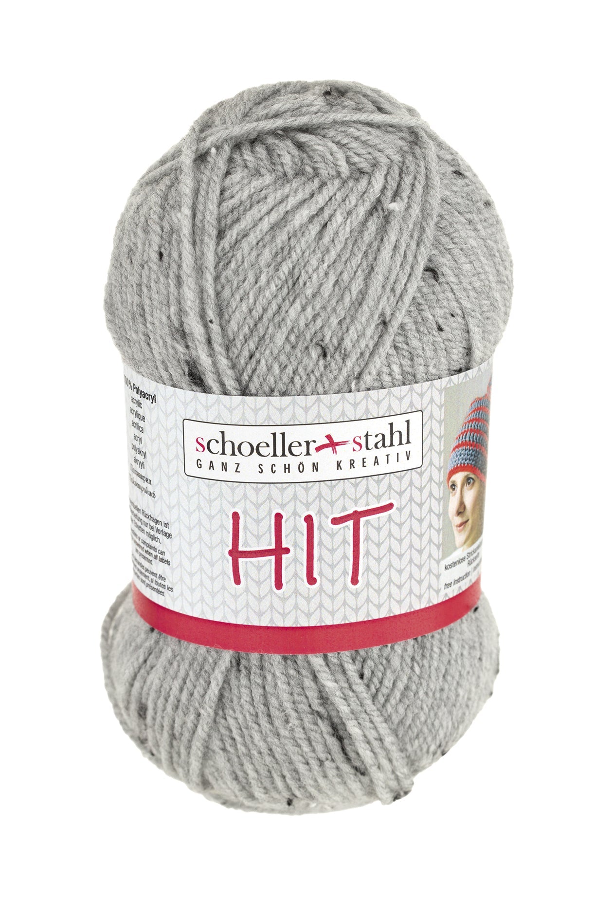 HIT 50G | Farbe 249 - GRAU TWEED - ggh Wolle