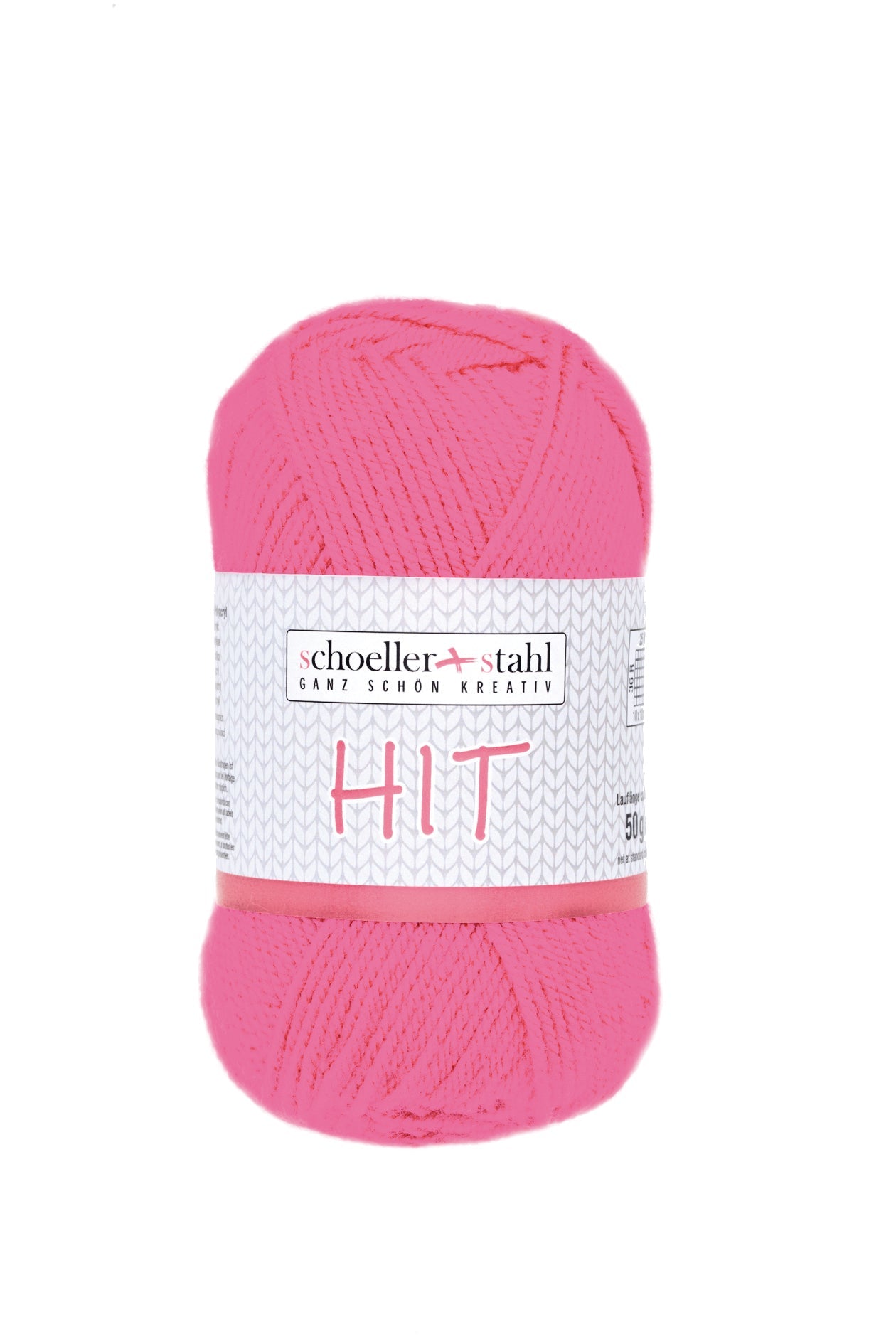 HIT 50G | Farbe 36 - NEON - PINK - ggh Wolle