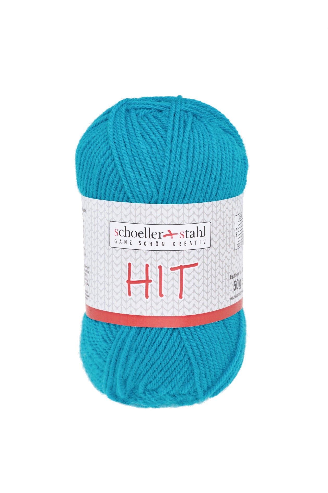 HIT 50G | Farbe 37 - TUERKIS - ggh Wolle