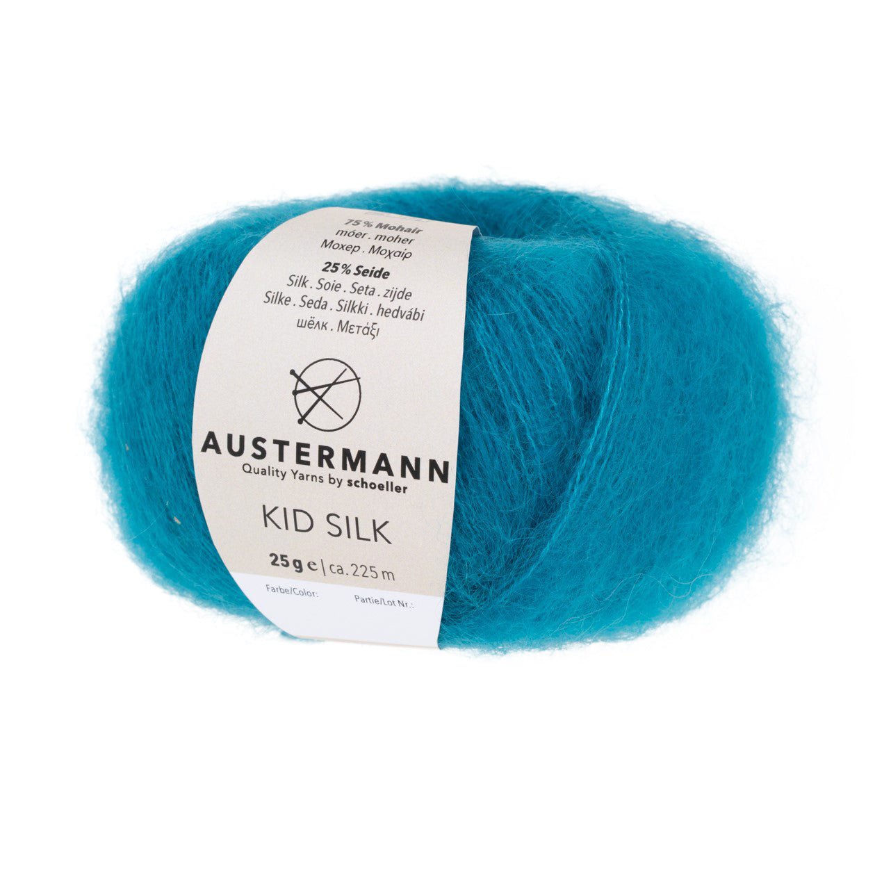 Kid Silk | 225 M - 25 G | 09 - Lagune - ggh Wolle