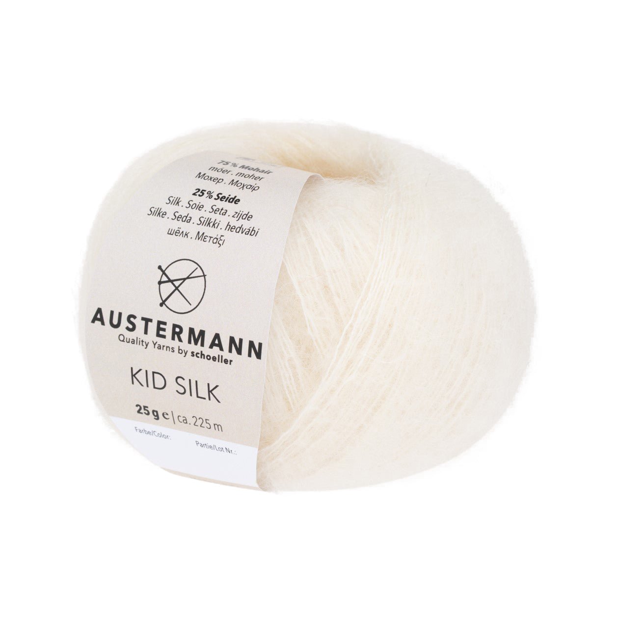 Kid Silk | 225 M - 25 G | 10 - Natur - ggh Wolle