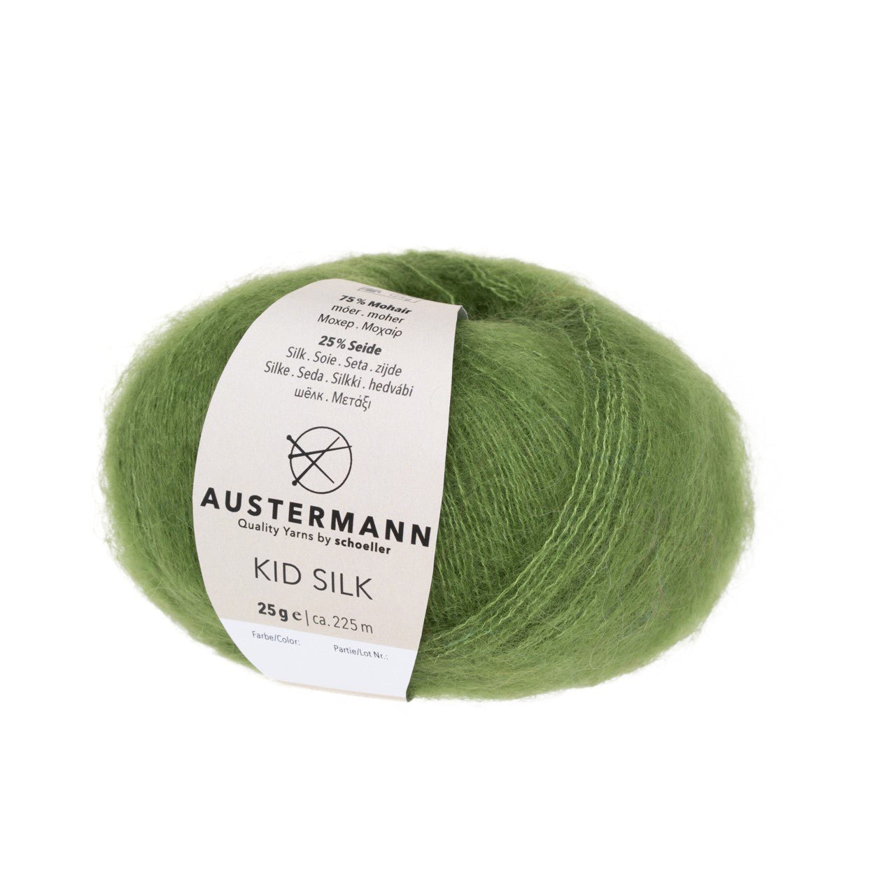 Kid Silk | 225 M - 25 G | 28 - Absinth - ggh Wolle