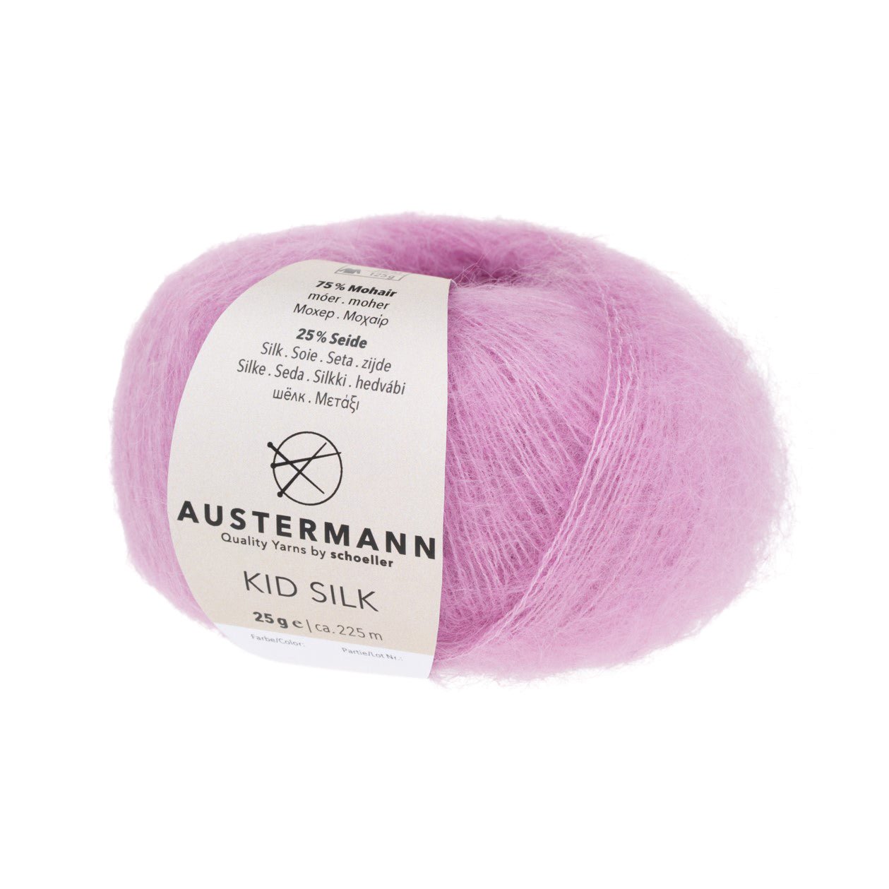 Kid Silk | 225 M - 25 G | 35 - Rose - ggh Wolle