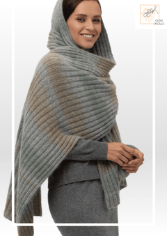 Kostenlose Strickanleitung Superschal aus ggh LACY und ggh KIDSEDA - ggh Wolle