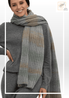 Kostenlose Strickanleitung Superschal aus ggh LACY und ggh KIDSEDA - ggh Wolle