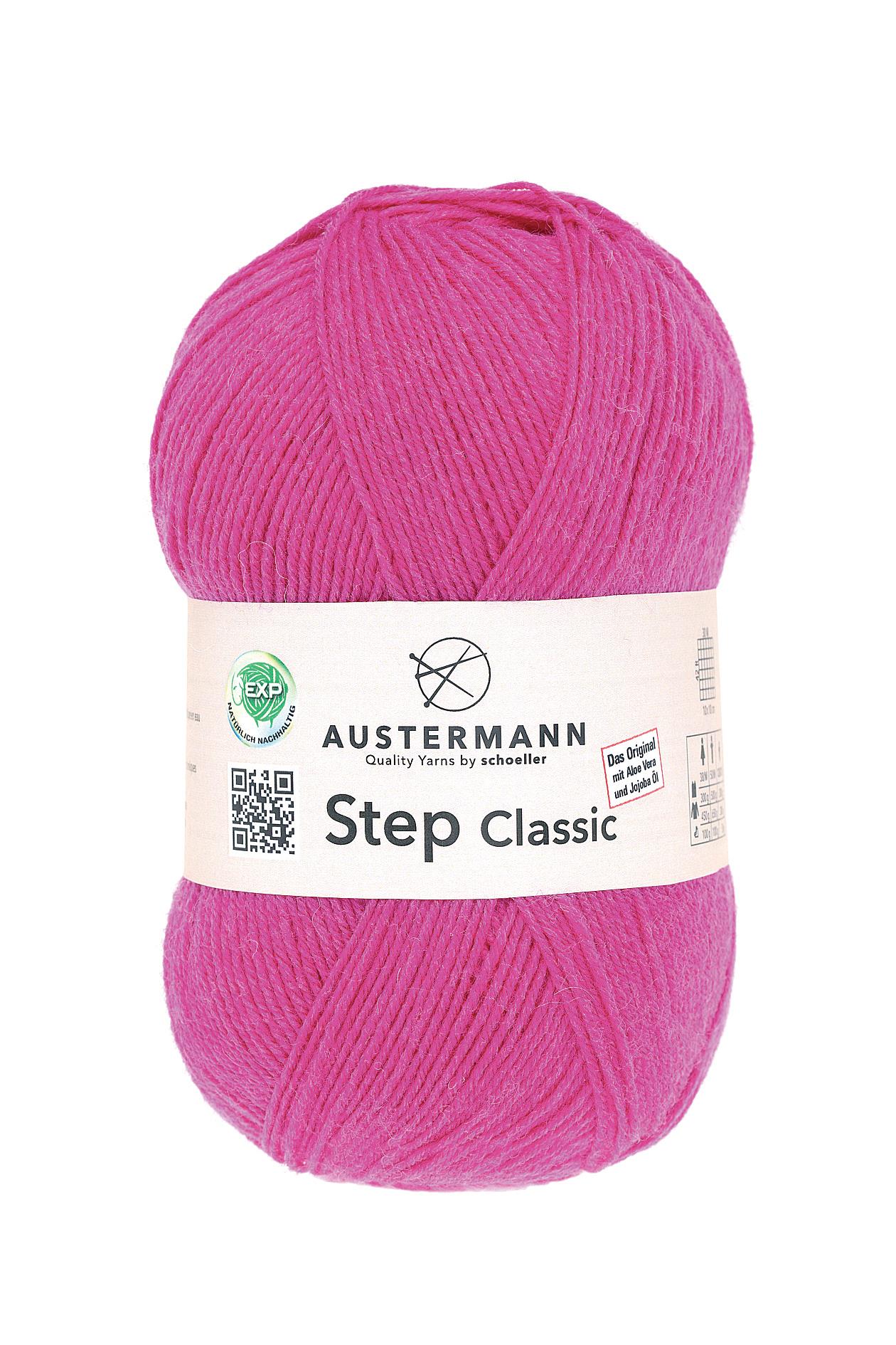 Step 4 Classic Exp | 420 M - 100 G | 1016 - Pink - ggh Wolle