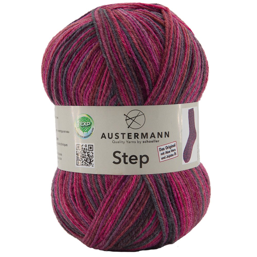 Step 4 Color Exp | 420 M - 100 G | 133 - Purple Easy - ggh Wolle