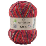 Step 4 Color Exp | 420 M - 100 G | 256 - Rot - Pflaume - ggh Wolle