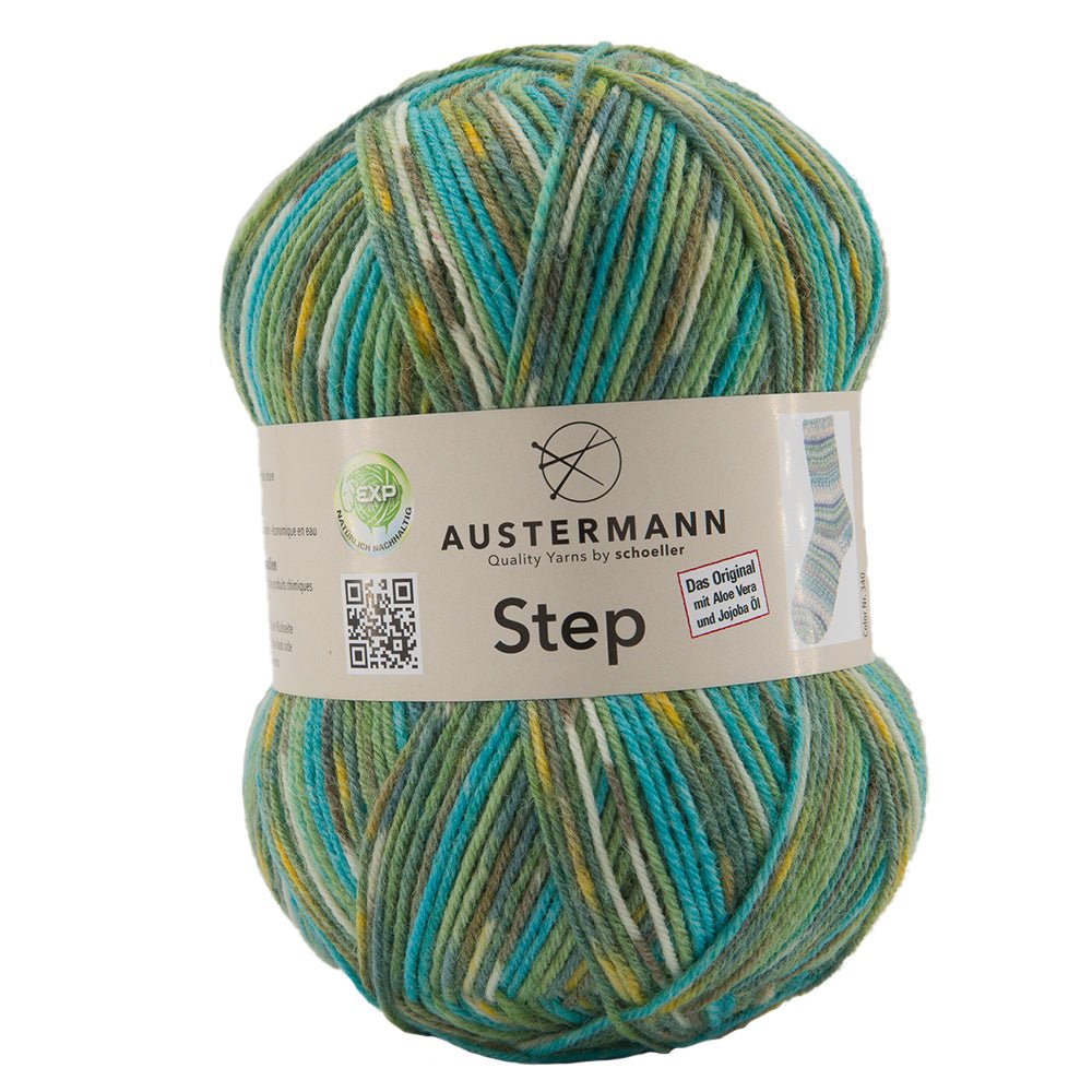 Step 4 Color Exp | 420 M - 100 G | 265 - Oliv - Bunt - ggh Wolle