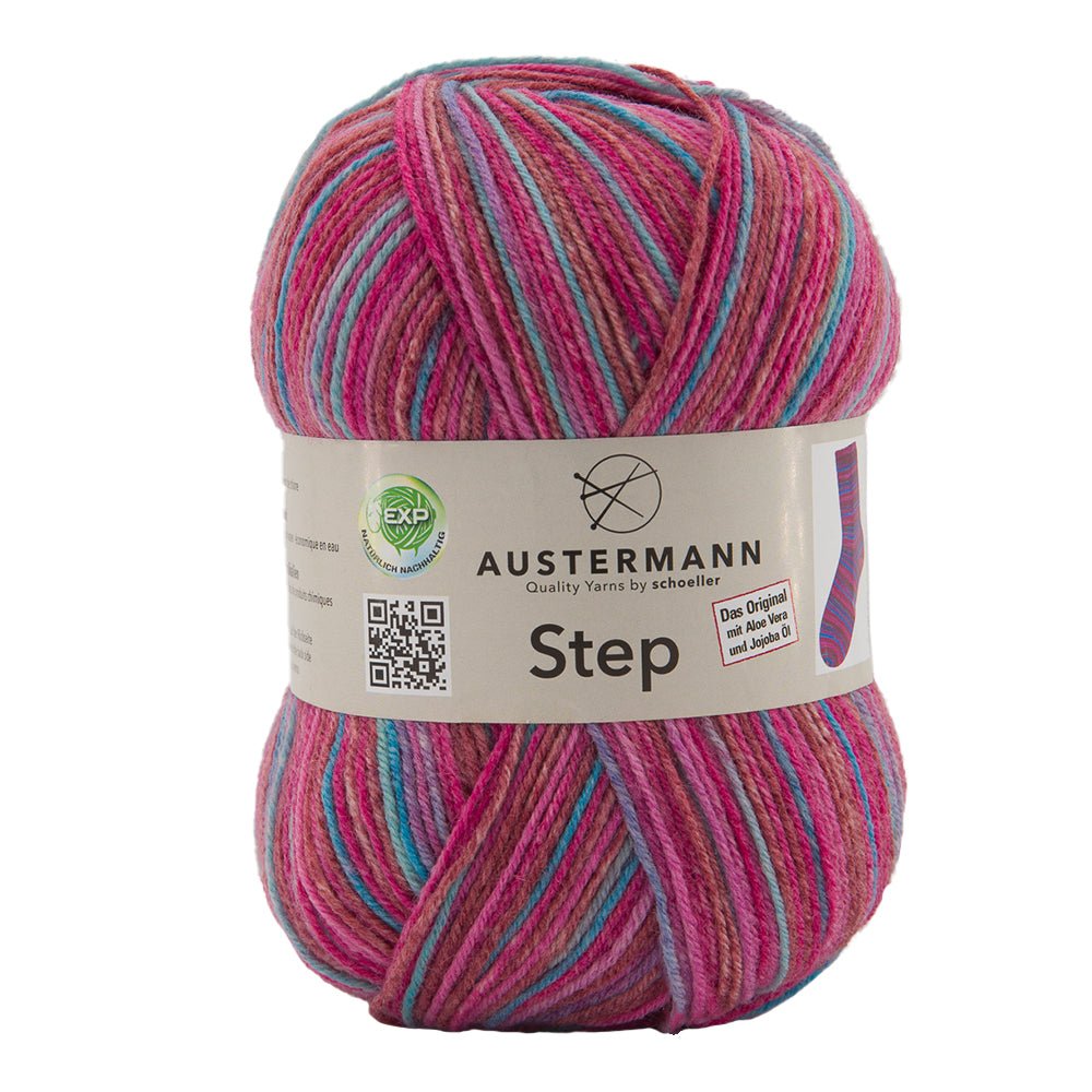 Step 4 Color Exp | 420 M - 100 G | 288 - Rot - ggh Wolle