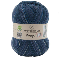 Step 4 Color Exp | 420 M - 100 G | 89 - Pazifik Maskulin - ggh Wolle