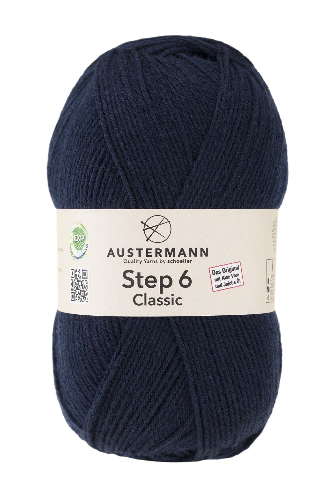 Step 6 Classic Exp | 410 M - 150 G | 6010 - Nachtblau - ggh Wolle