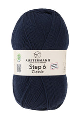 Step 6 Classic Exp | 410 M - 150 G | 6010 - Nachtblau - ggh Wolle