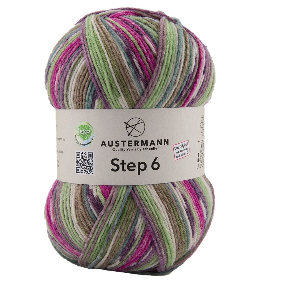 Step 6 Color Exp | 410 M - 150 G | 605 - Waldbeere - ggh Wolle