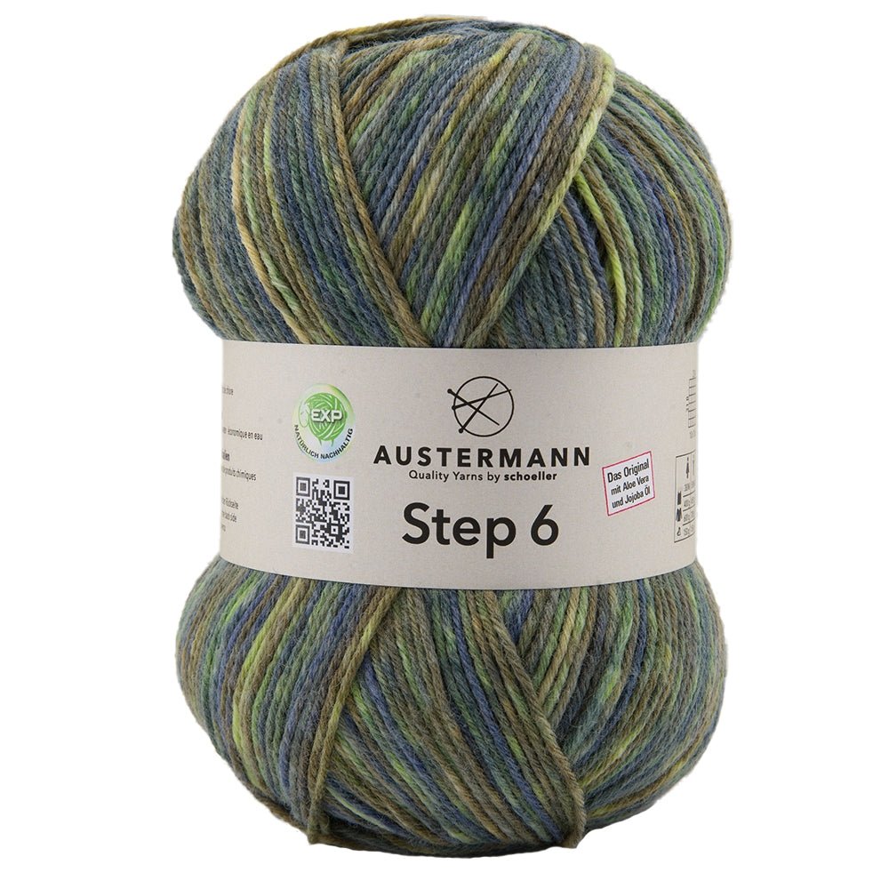 Step 6 Color Exp | 410 M - 150 G | 614 - Krokodil - ggh Wolle