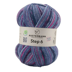 Step 6 Color Exp | 410 M - 150 G | 620 - Iris - ggh Wolle