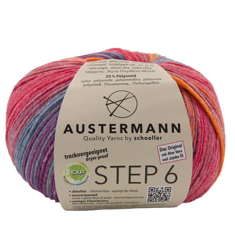 Step 6 Color Exp | 410 M - 150 G | 632 - Gorey - ggh Wolle